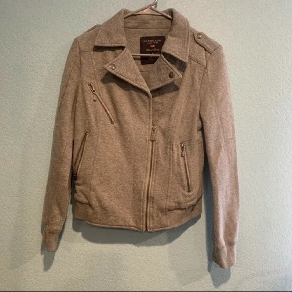 U.S. Polo Assn Superior Quality Gray Blazer Jacket | Size Small